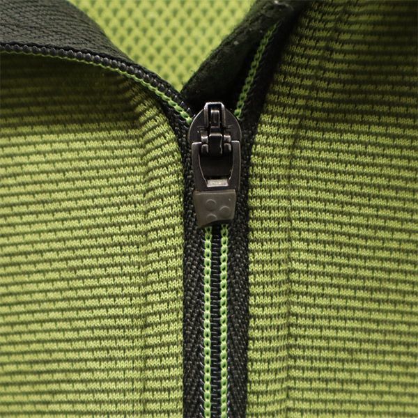 patagonia パタゴニア 長袖 ハーフジップ カットソー M グリーン アウトドア Tシャツ メンズ