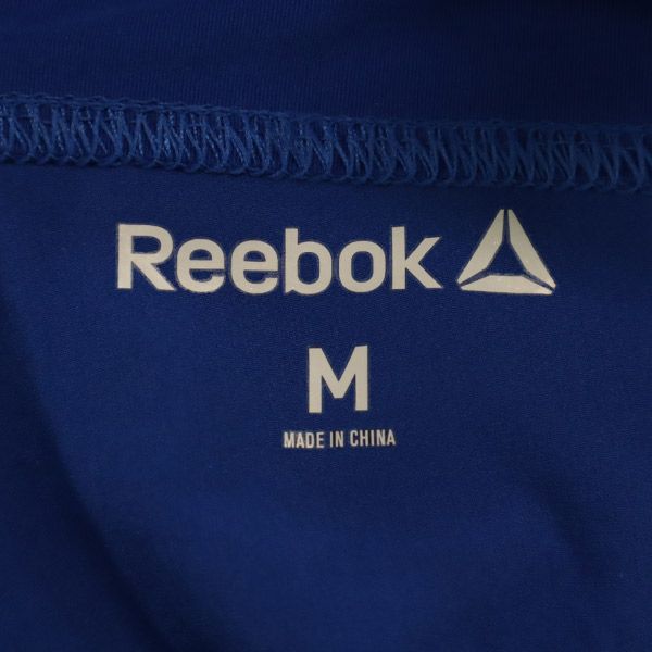 未使用 リーボック 総柄 トレーニング ショートパンツ M ブルー Reebok メンズ