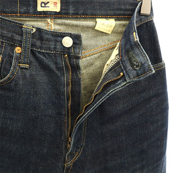 45アールピーエム ストレートデニムパンツ 30 ネイビー ジーパン メンズ