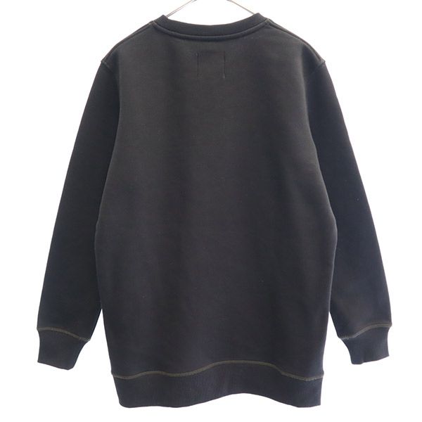 G-STAR RAW ジースターロウ ワッペン刺繍 長袖 トレーナー XS ブラック スウェット 裏起毛 メンズ