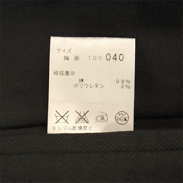 theory セオリー テーラードジャケット 40 ブラック メンズ