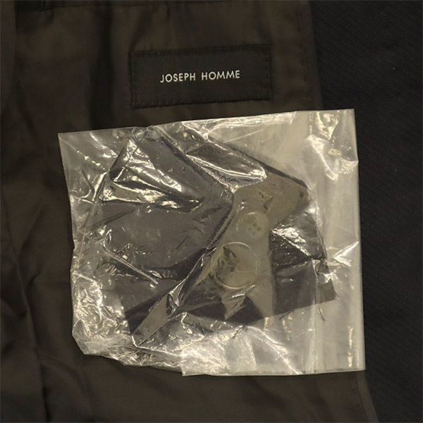 JOSEPH HOMME ジョゼフオム ウールブレンド テーラードジャケット 46 ネイビー メンズ