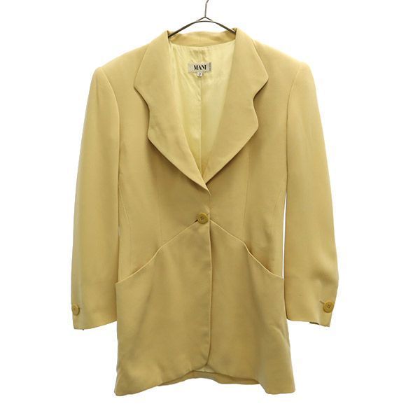 MANI マーニ テーラードジャケット 38 ベージュ レディース