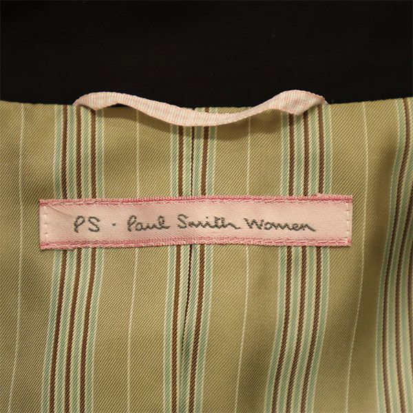 Poul Smith Women ポールスミスウィメン ウール テーラードジャケット 40 ブラック レディース
