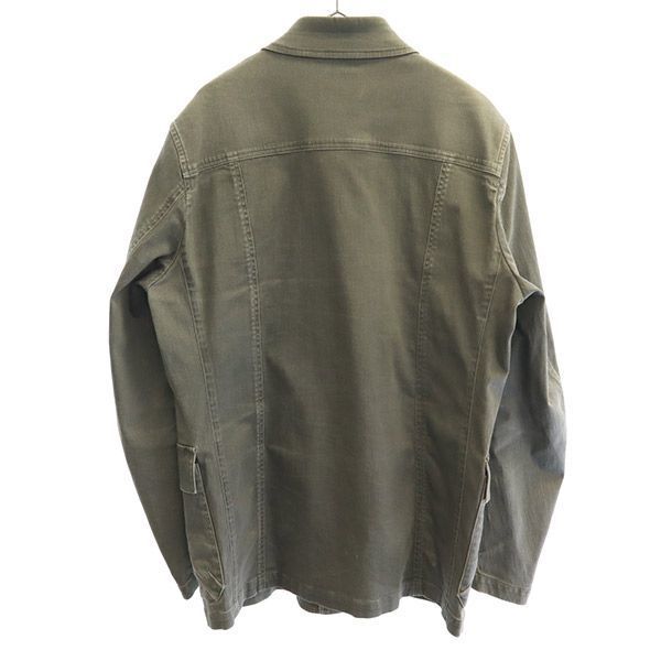 E.Z BY ZEGNA イージーバイゼニア 三陽商会 ステンカラーコート L グレー メンズ