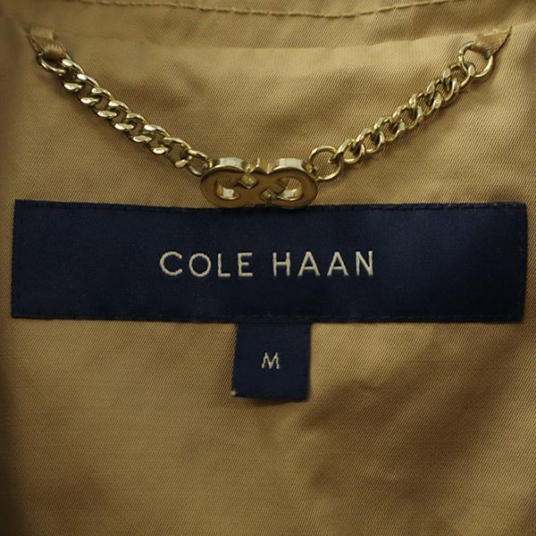COLE HAAN コールハーン トレンチコート M ブラウン レディース