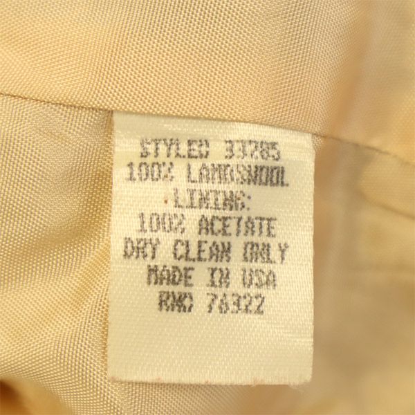 TOCCA トッカ ウール 格子柄 ジャケット 2 グレー×ブラウン レディース