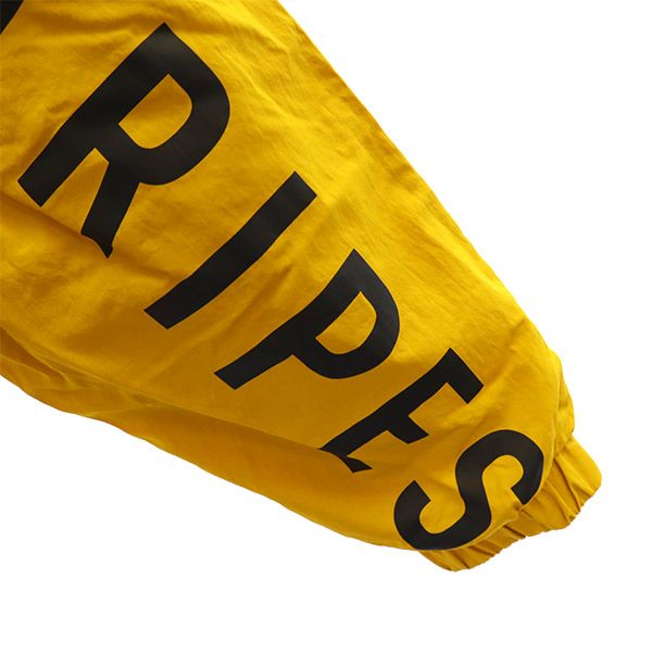 adidas アディダス 総柄 ナイロンジャケット S イエロー×ブラック レディース