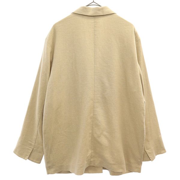 Mila Owen ミラオーウェン リネンブレンド テーラードジャケット F ベージュ レディース