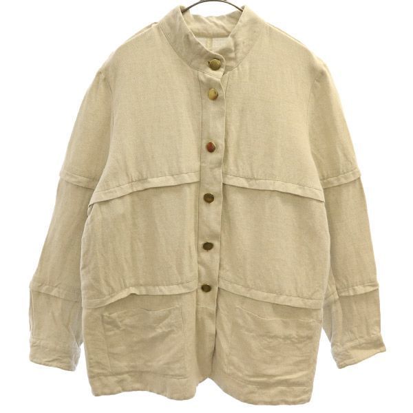 HENRIK VIBSKOV ヘンリックヴィブスコフ リネンブレンド ジャケット ホワイト レディース