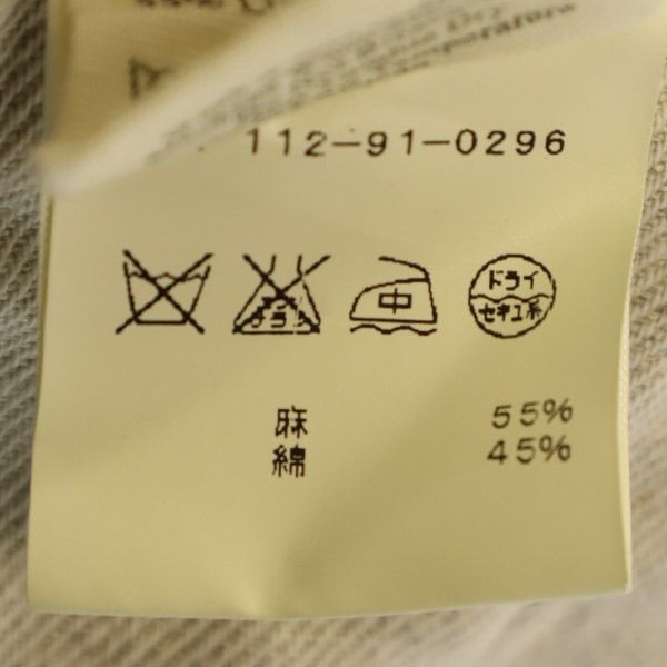 HENRIK VIBSKOV ヘンリックヴィブスコフ リネンブレンド ジャケット ホワイト レディース