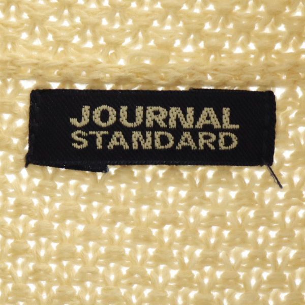 ジャーナルスタンダード 長袖 ロング ニットカーディガン ベージュ JOURNAL STANDARD レディース