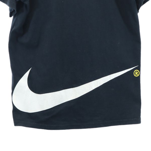 NIKE ナイキ 90s 銀タグ オールド ロゴプリント 半袖 Tシャツ S 黒 メンズ