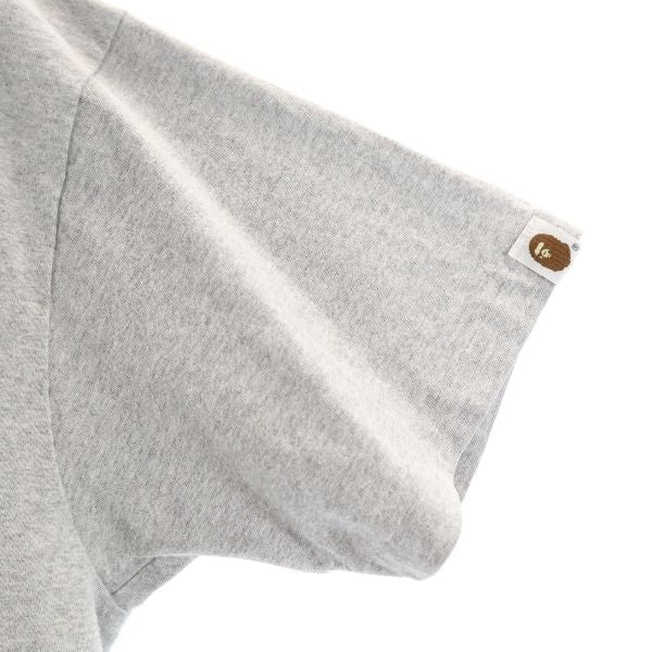 A BATHING APE アベイシングエイプ カウズ コラボ 日本製 半袖 Tシャツ M グレー系 KAWS メンズ