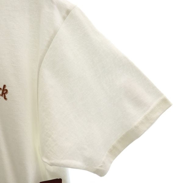 未使用 HARD ROCK CAFE ハードロックカフェ DENVER バックプリント 半袖 Tシャツ S ホワイト メンズ