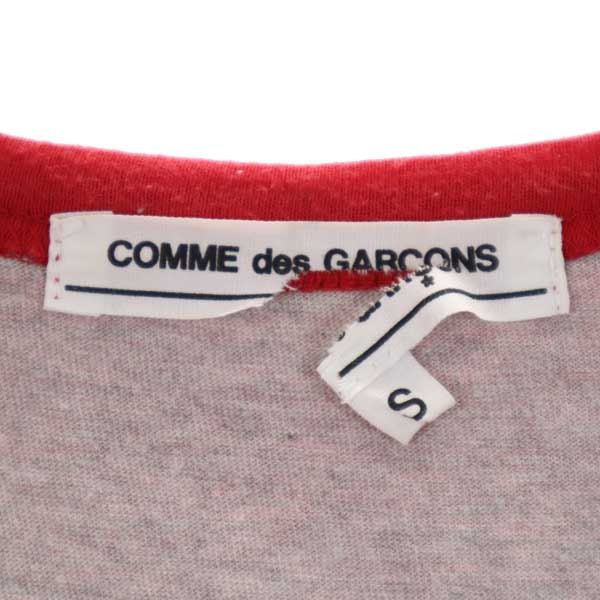 COMME des GARCONS コムデギャルソン 2010年 日本製 半袖 Tシャツ S レッド系 メンズ
