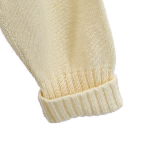 IMPERIAL インペリアル 70s ヴィンテージ ウール 長袖 ニットカーディガン 38 アイボリー セーター メンズ