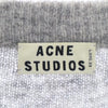 アクネストゥディオズ ウールブレンド 長袖 ニット ワンピース XXS グレー系 ACNE STUDIOS セーター レディース