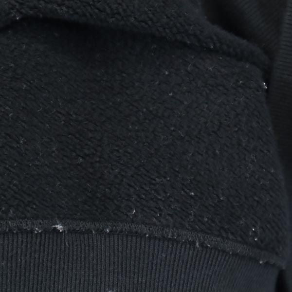 HYSTERICS ヒステリックス 日本製 長袖 ドルマンスリーブ スウェット トレーナー FREE ブラック系 裏起毛 レディース