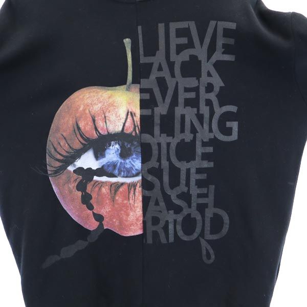 SHAREEF シャリーフ 日本製 長袖 切替 スウェット トレーナー 1 ブラック系 メンズ