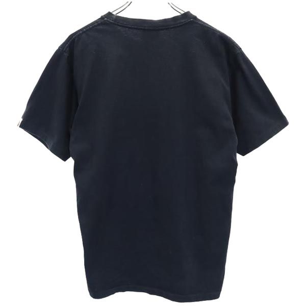 A BATHING APE アベイシングエイプ プリント 半袖 Tシャツ M 黒 メンズ