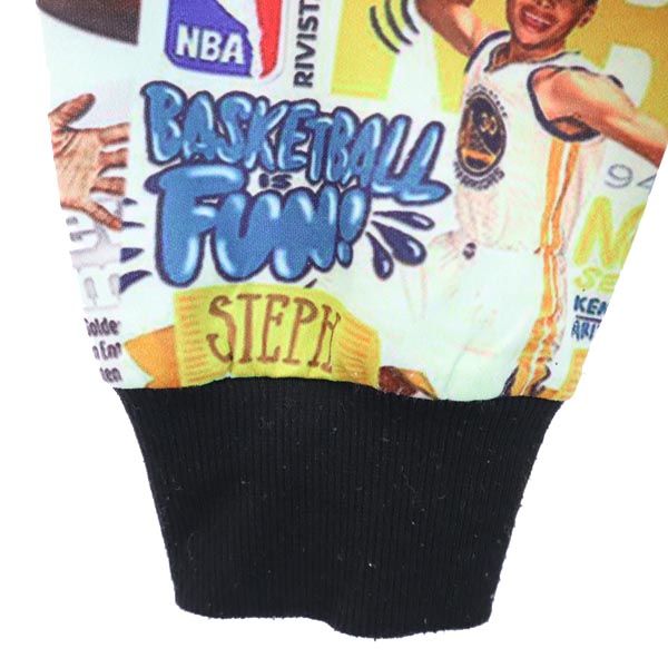 SURRY NBAデザインプリント 長袖 スウェット トレーナー XXL メンズ