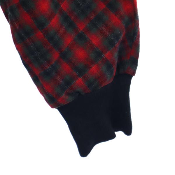 PENDLETON ペンドルトン 60s ヴィンテージ ウール チェック柄 長袖 Vネック カーディガン S 赤系 メンズ