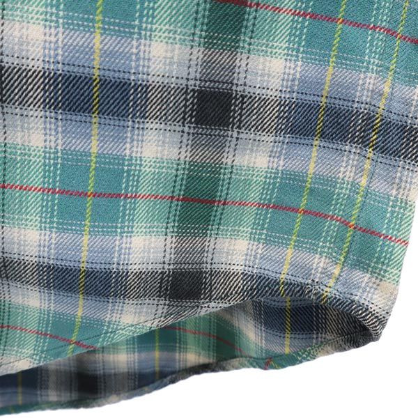 ポロカントリー チェック柄 長袖 シャツ M グリーン系 POLO COUNTRY RALPH LAUREN メンズ