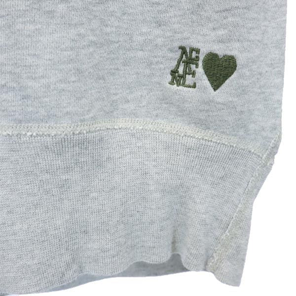 アクネ 長袖 トレーナー S グレー系 ACNE スウェット メンズ