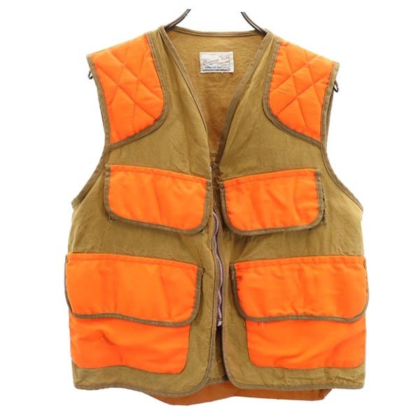 American Field アメリカンフィールド 70s ヴィンテージ ハンティング ベスト ベージュ系 メンズ