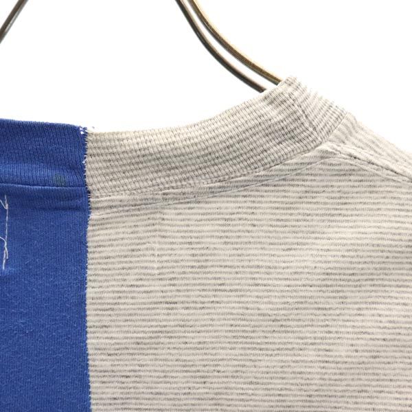 RESCARP リスカープ 23ss リメイク 半袖 Tシャツ 青×白×グレー メンズ