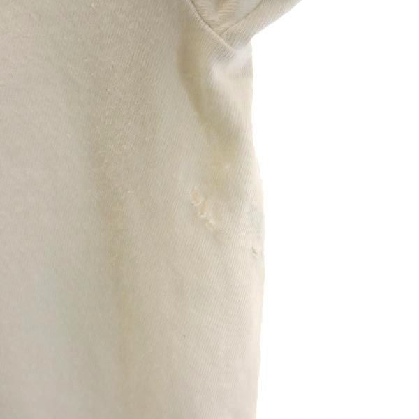 RESCARP リスカープ 23ss リメイク プリント 半袖 Tシャツ 白 メンズ