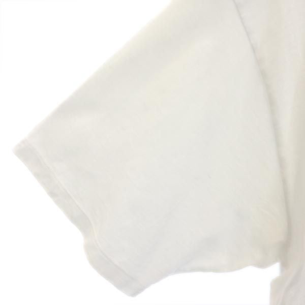 MSGM エムエスジーエム イタリア製 プリント 半袖 Tシャツ XS 白 メンズ