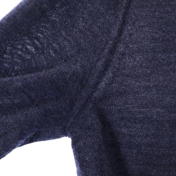 コムデギャルソン コムデギャルソン 2005年 日本製 ウール 長袖 カーディガン M ネイビー COMME des GARCONS COMME des GARCONS メンズ