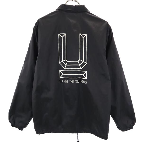 UNDERCOVER JUN TAKAHASHI アンダーカバー ジュンタカハシ バックプリント コーチジャケット M ブラック メンズ