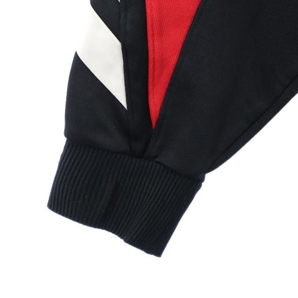 adidas アディダス 80s ヴィンテージ デサント製 トラックジャケット L ホワイト×ブラック ジャージ メンズ