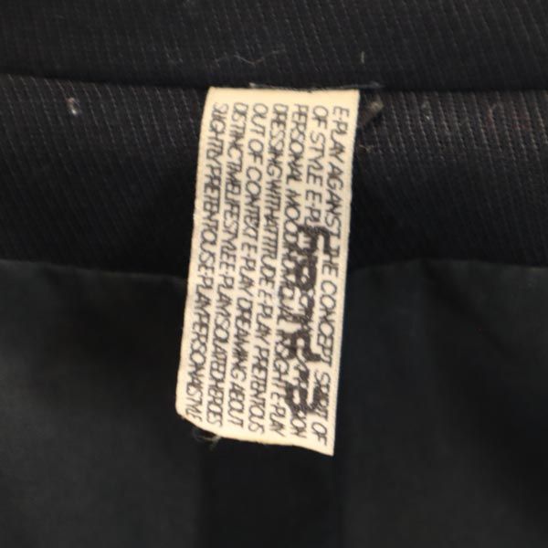 イープレイ イタリア製 ウール テーラードジャケット S ブラック E-PLAY レディース