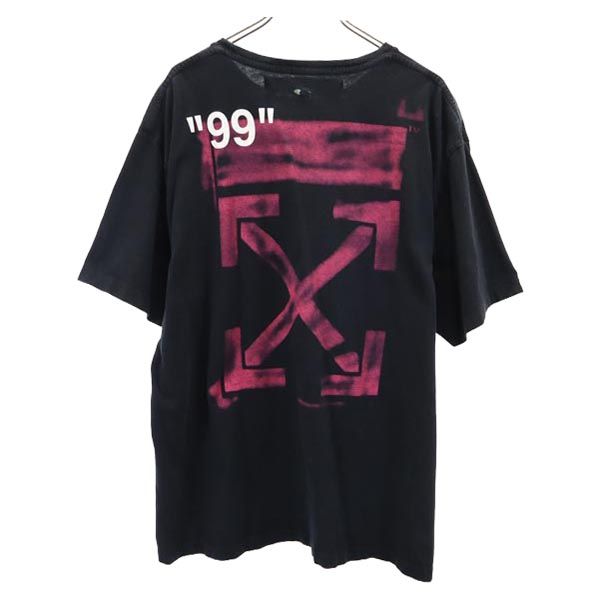 MAIN LABEL メインレーベル 半袖 クルーネック Tシャツ M ブラック メンズ