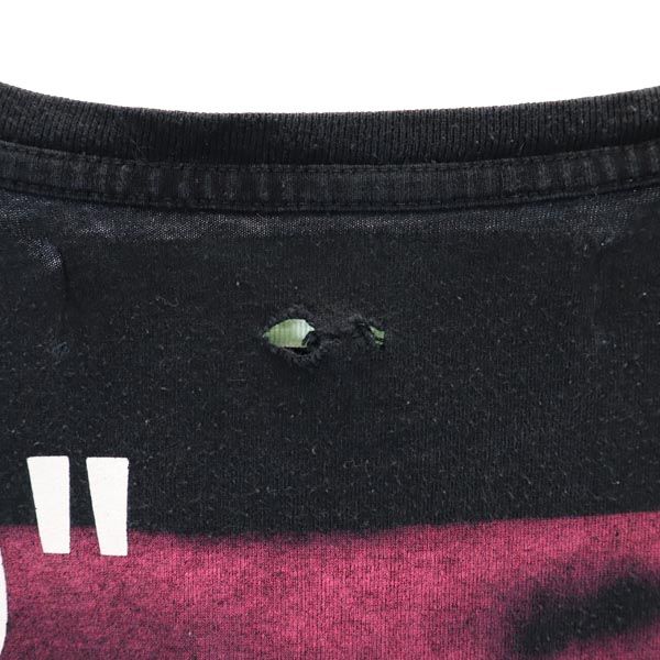 MAIN LABEL メインレーベル 半袖 クルーネック Tシャツ M ブラック メンズ