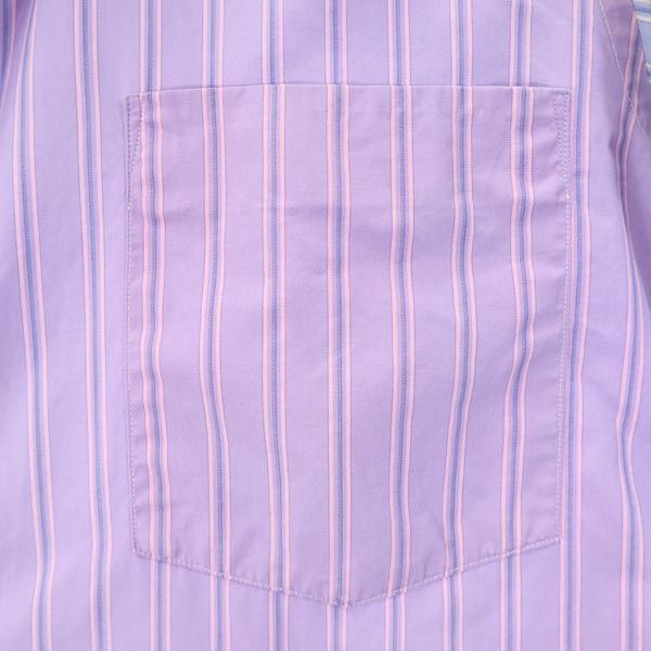 コムデギャルソンオム ストライプ柄 長袖 シャツ SS COMME des GARCONS HOMME メンズ