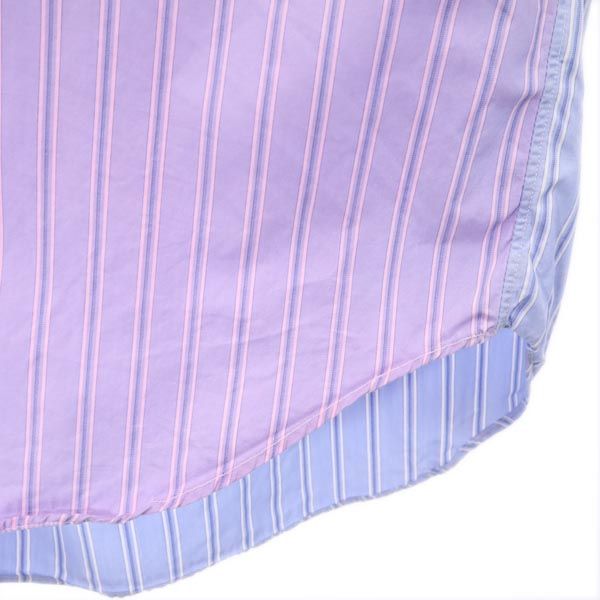 コムデギャルソンオム ストライプ柄 長袖 シャツ SS COMME des GARCONS HOMME メンズ