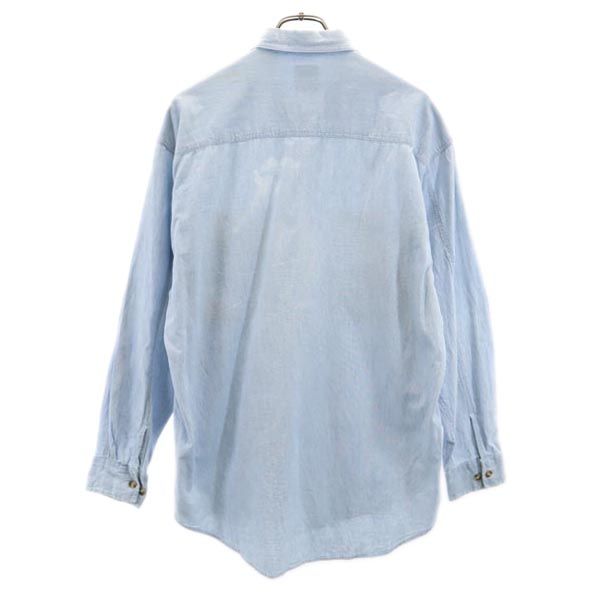 ギャップ 90s オールド 長袖 デニムシャツ M GAP メンズ