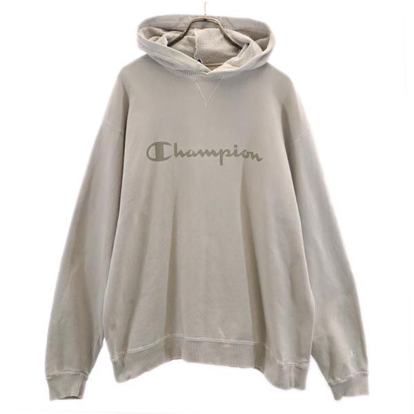 Champion チャンピオン 90s USA製 長袖 スウェットパーカー L グレー系 メンズ