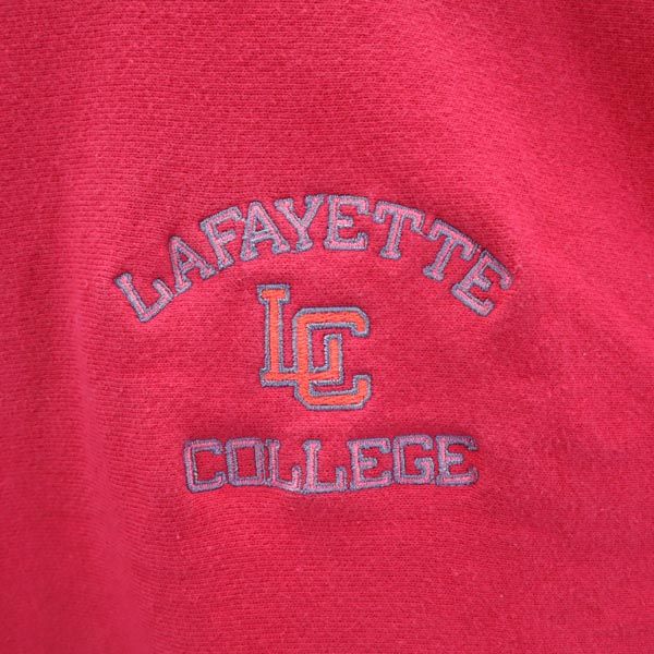 Champion チャンピオン 90s USA製 刺繍タグ 長袖 リバースウィーブ スウェット トレーナー XXL ピンク ビッグサイズ メンズ