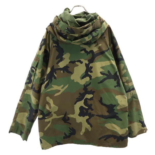 アメリカ軍 ECDCS 迷彩柄 ゴアテックス ミリタリージャケット カーキ系 US ARMY メンズ