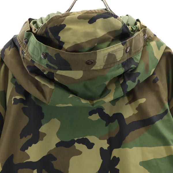 US ARMY アメリカ軍 ECDCS 迷彩柄 ゴアテックス ミリタリージャケット カーキ系 メンズ
