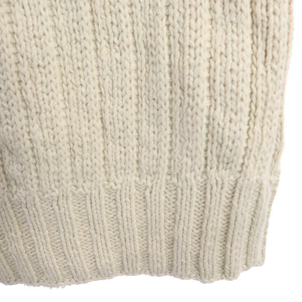 POLO SPORTS ポロスポーツ リネンブレンド 長袖 ニット L ベージュ系 セーター カットソー メンズ