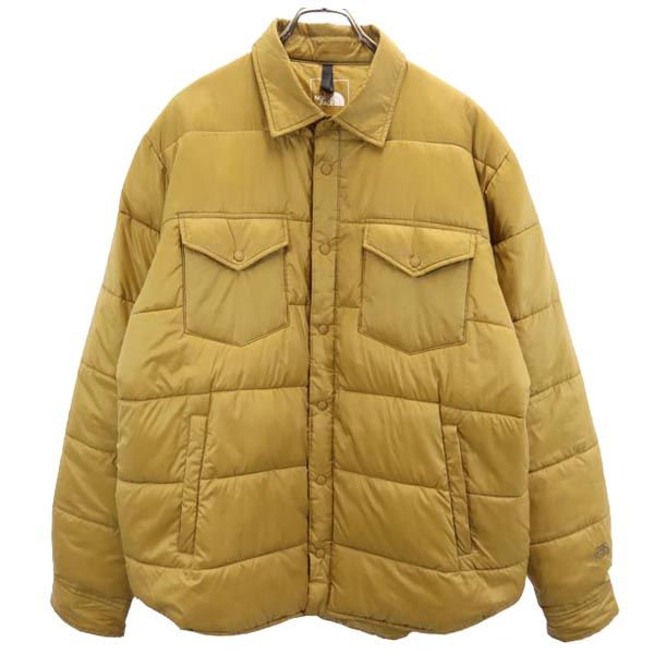 ノースフェイス NY81933 アウトドア 長袖 中綿ジャケット XXL ブラウン系 THE NORTH FACE ロゴ メンズ