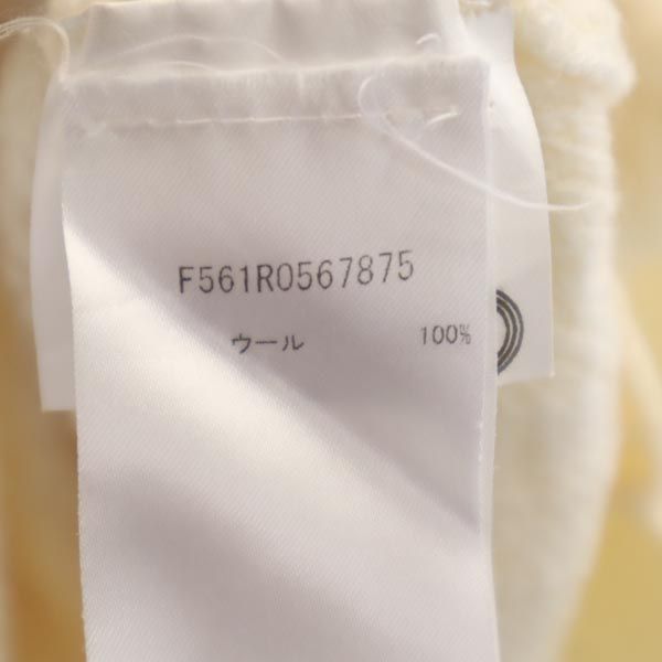 KENZO ケンゾー イタリア製 長袖 ワンピース ニット アイボリー レディース