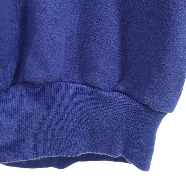 Roochi 90s USA製 オールド 長袖 スウェット XL ブルー系 Roochi トレーナー メンズ